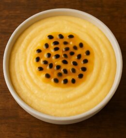 Mousse de Maracujá Cremoso e Refrescante