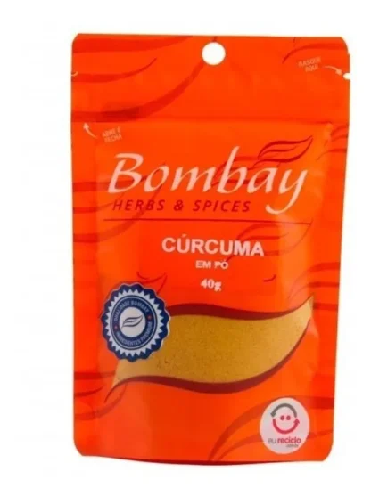 Cúrcuma em Pó 40g – Bombay