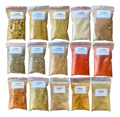 Kit 15 Temperos Gourmet Premium – Caindi