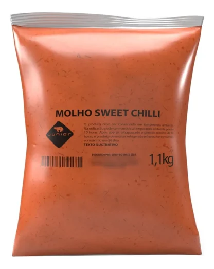 Molho Sweet Chilly Junior 1,1kg – Pouch Geléia de Pimenta Agridoce