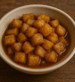 Maçã com Canela e Açúcar Mascavo