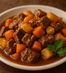 Picadinho de Carne com Legumes